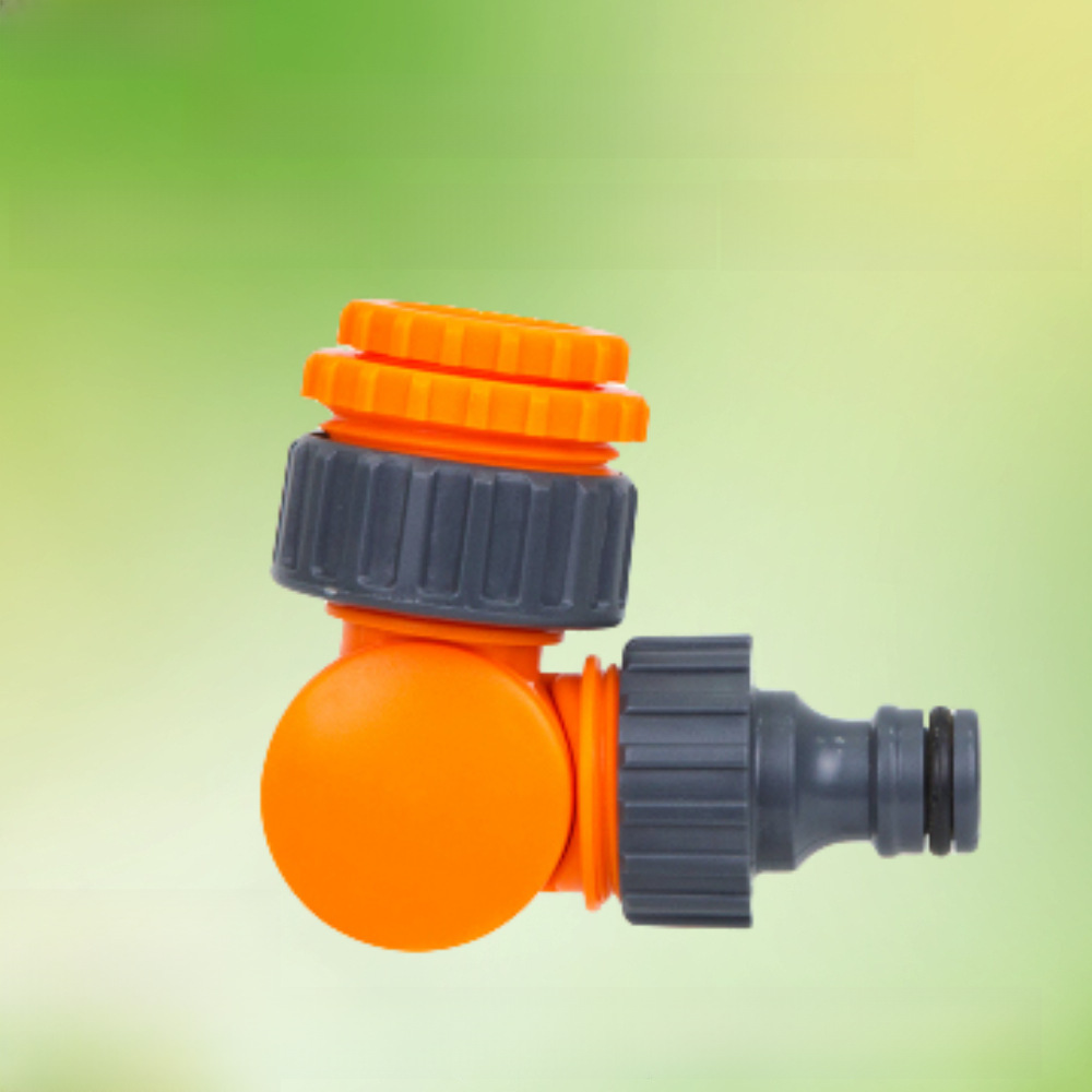 Plastic Garden Hose Faucet Adapter – Anti-Bend Quick Connector for Watering Tools